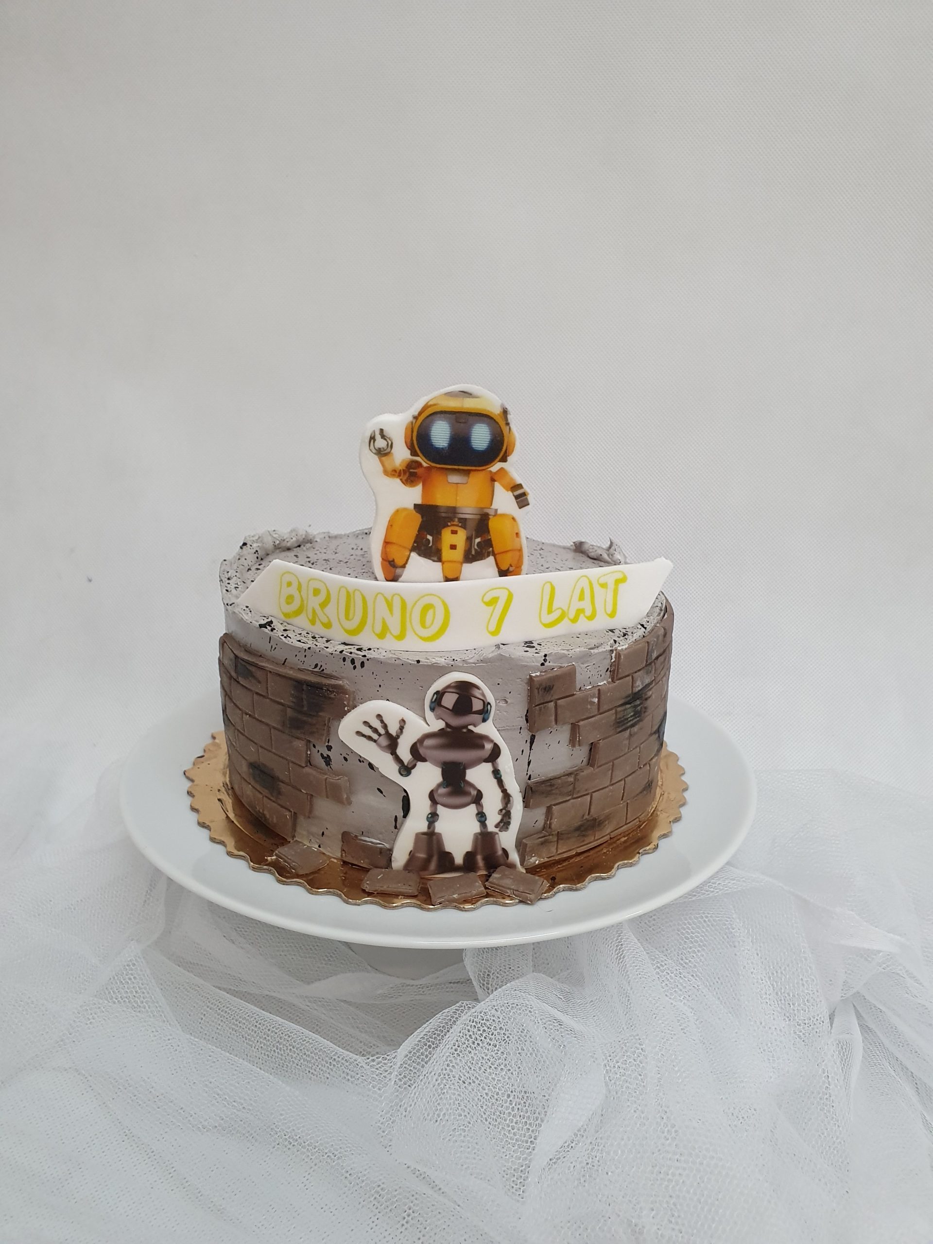 tort z robotem
