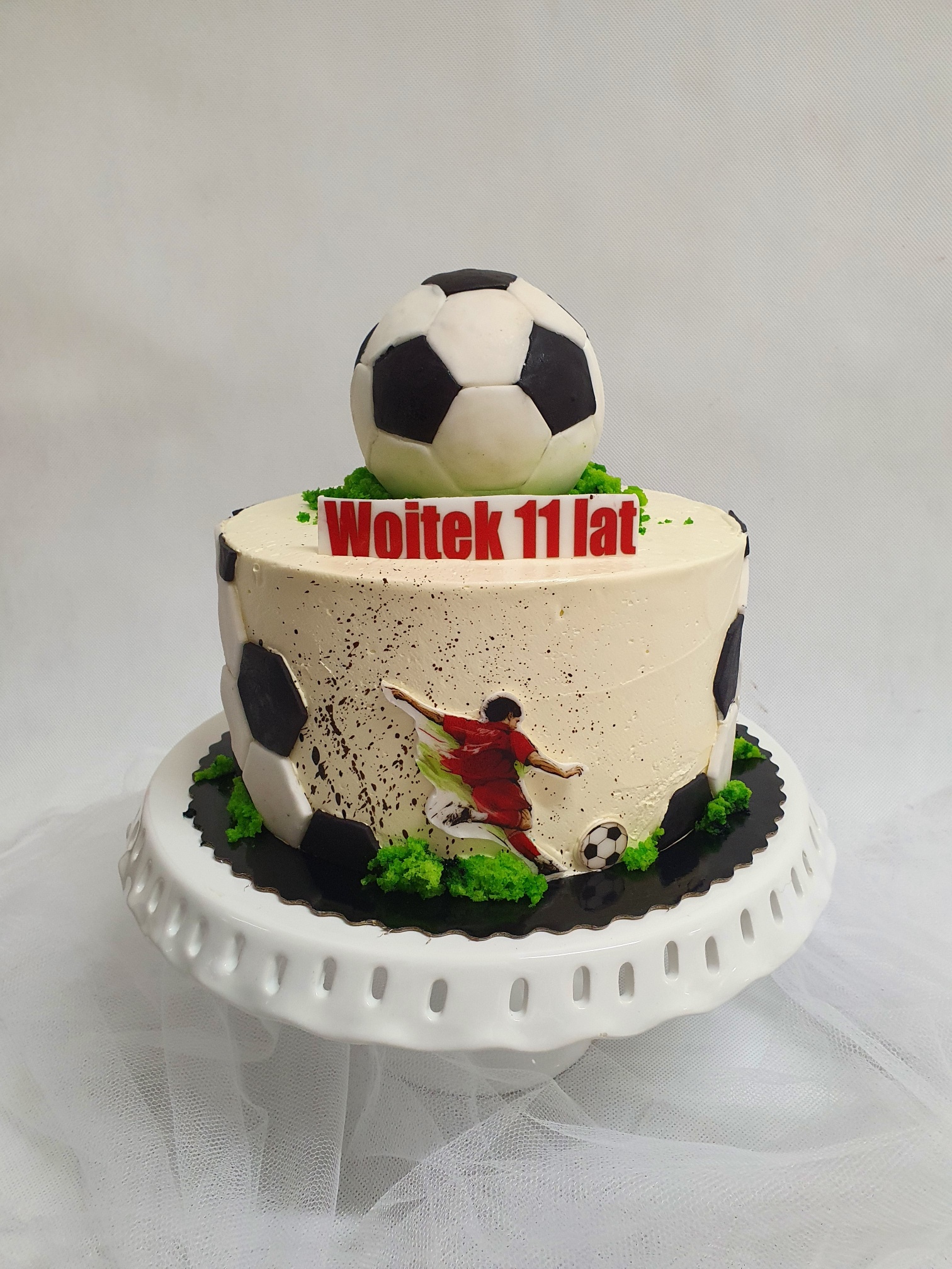 tort na urodziny piłkarski want