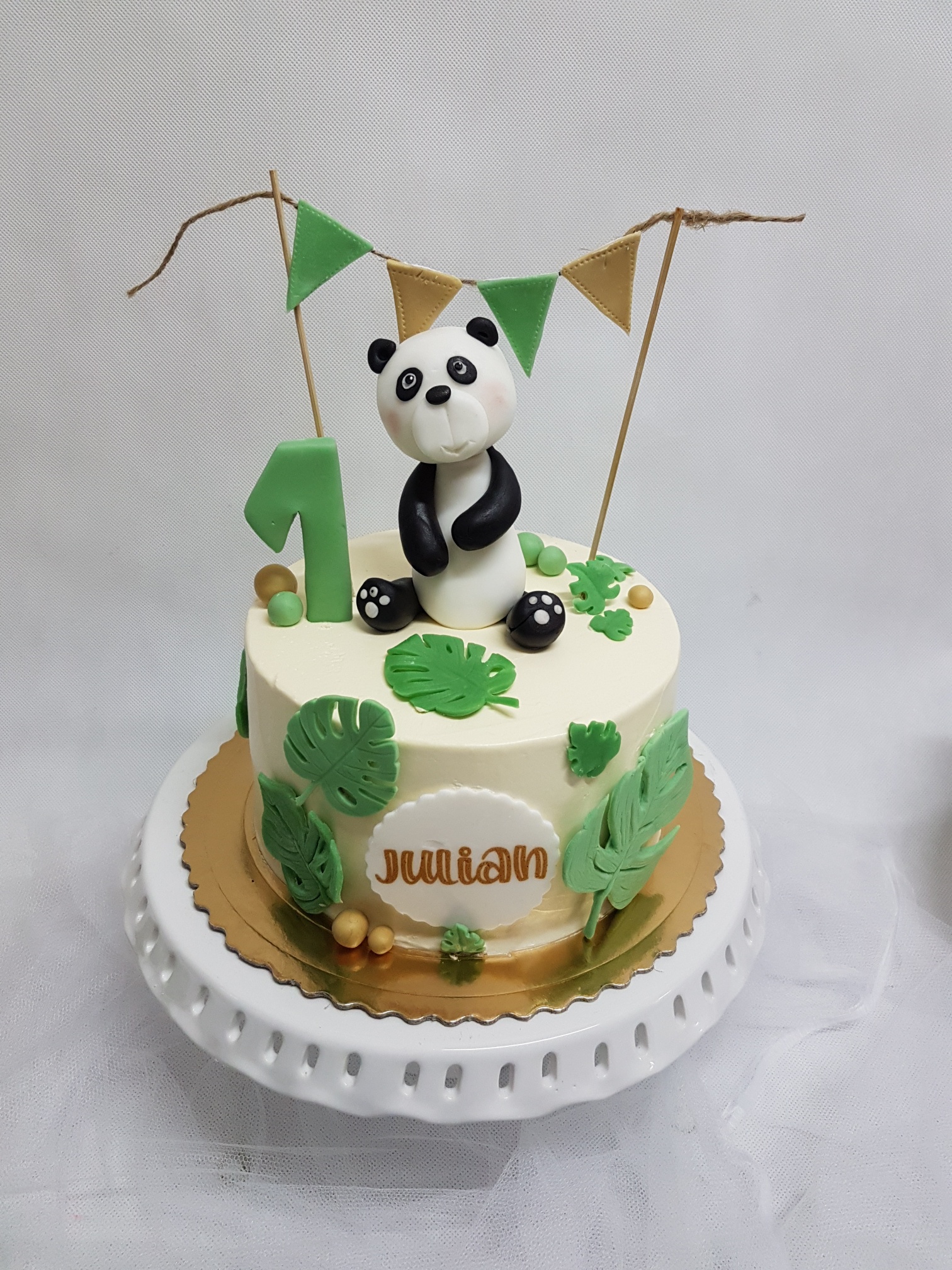 tort z pandą