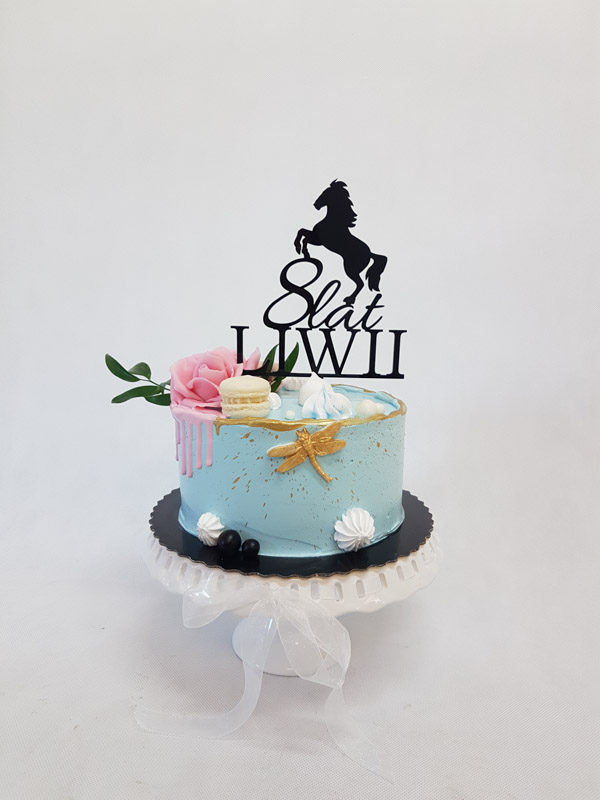 tort urodzinowy konie dla dzieci cukiernia want