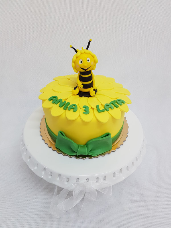 tort pszczółka maja dla dzieci cukiernia want